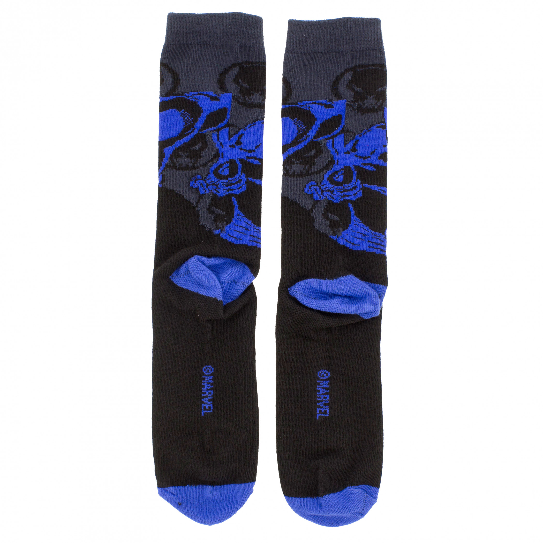 Black Panther Retro Character Cover Crew Socks